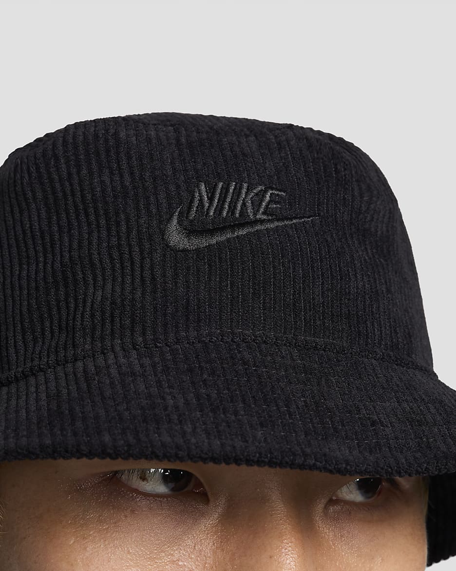 Black bucket hat nike best sale